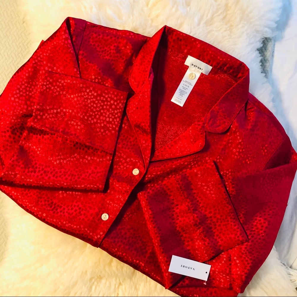Satin Pajamas NWT